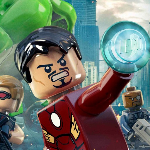 cuadro lego marvel